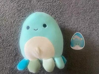 Squishmallow Olga The Octopus Blue 7.5” Super Soft Plush Toy • £9.99