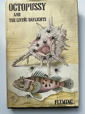 Octopussy & The Living Daylights 1966 Ian Fleming James Bond Hardcover First Ed. • $175