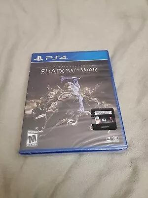 Middle-Earth: Shadow Of War - PS4 - Brand New • $15.99