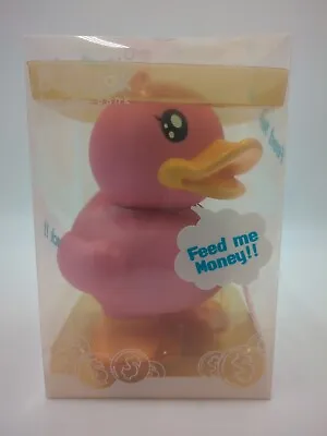 7  Semk B. Duck Saving Coin Piggy Bank Pink New York Baby Shower Gift Idea  • $23.88