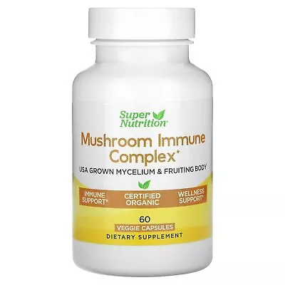 Mushroom Immune Complex 60 Veggie Capsules • $22.87