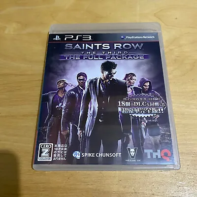 JAPANESE Playstation 3 PS3 NTSC-J- Saints Row The Third The Full Package • £8.96