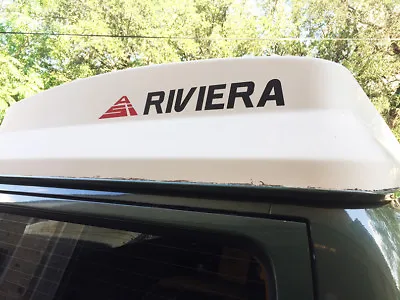 1-Pair ASI Riviera Camper VINYL STICKER DECAL  BUS WESTY WESTFALIA BAY WINDOW  • $13.59