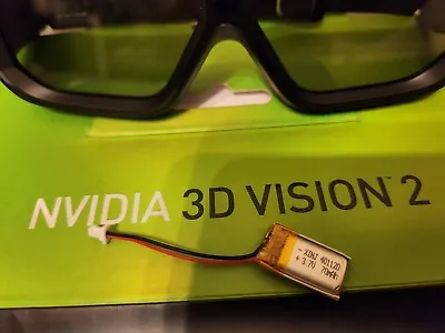 Battery Only- NVIDIA 3D Vision 2 Active 3D Glasses NVIDIA • £13.99