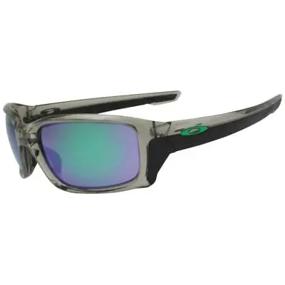 $169.99 • Buy Oakley OO 9331-03 Straightlink Grey Ink With Jade Iridium Lens Mens Sunglasses