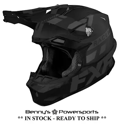 FXR Blade Race Division Helmet Black Ops Offroad Motocross ATV Snowmobile  • $209.99
