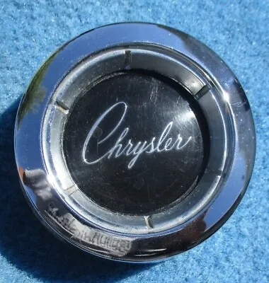 1967 Chrysler Newport Steering Wheel Horn Ring Center Original MOPAR Very NICE • $24.99