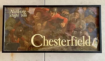 Vintage Chesterfield Kings Cigarette Paper Advertisement. Framed. • $75