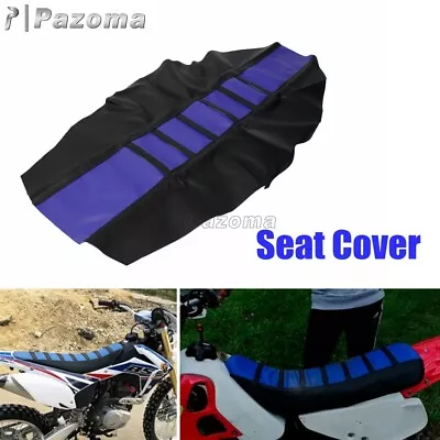 Ribbed Gripper Seat Cover For Yamaha YZ YZF WR TTR 125 250 300 450 FE TE TC 250 • $18.99