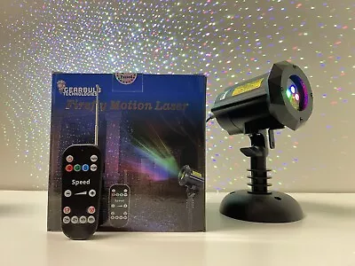 Lightshow RGB Firefly Star Laser Motion Shower Projection Lights Xmas Light Show • $89.99