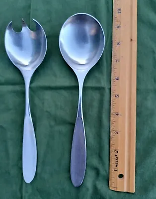 Lauffer Norway Magnum Large Serving Set 10  18/8 Lightly Used Hard To Find! • $97