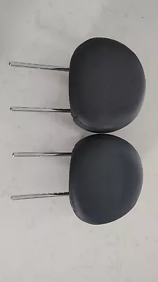 2007-2013 MINI COOPER Front Left & Right Headrest Set Black Leather OEM • $59.99