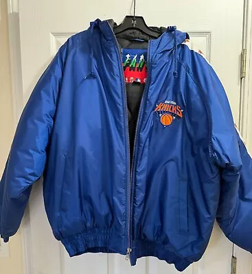 NBA Fans Gear New York Knicks 90’s Vintage Insulated Men’s Jacket (Size XL) • $60