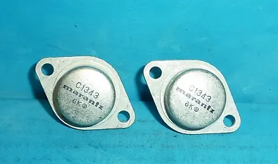 2 Marantz C1343 (2SC1343) Output Transistors For 2252 2250B Matched Pair (s) • $40.45