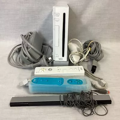 Nintendo Wii Bundle With Cords And Controllers TESTED WORKING (6B) MO#8801 • $13.50