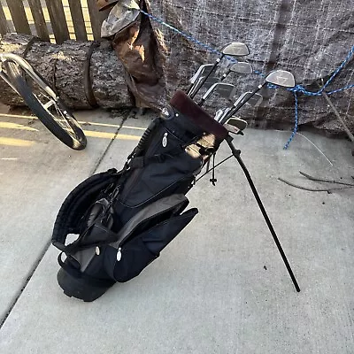 Value! Complete Set Golf Clubs Pro Kennex Graphite Irons Driver Putter Bag Balls • $59.99