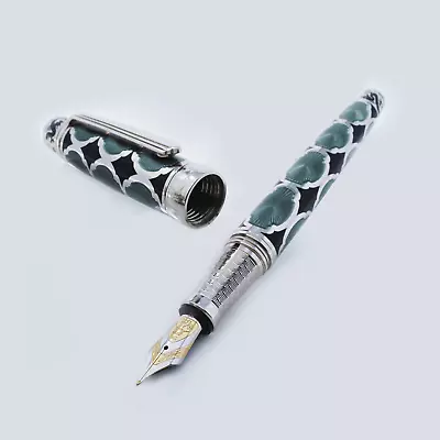 Michel Perchin Year Of The Dragon Grey LE Fountain Pen - #03/88 • $6900