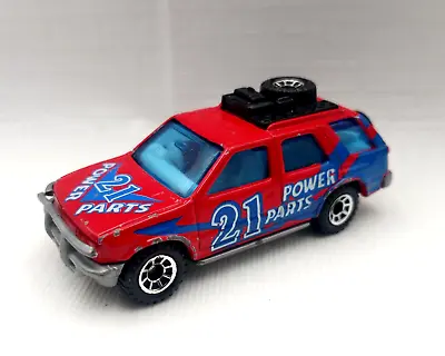 Matchbox 1994 Isuzu Rodeo Red Power Parts Die Cast 1:62 • $7.99