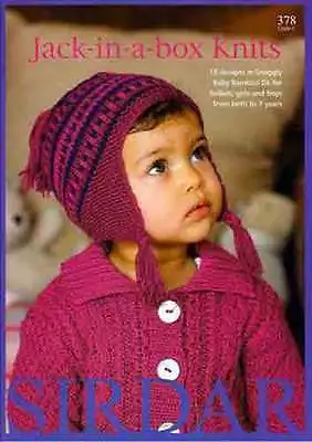 £7.99 • Buy Sirdar Jack In A Box Snuggly Baby Bamboo  DK Book 378 Babies & Children 0-7 Yrs
