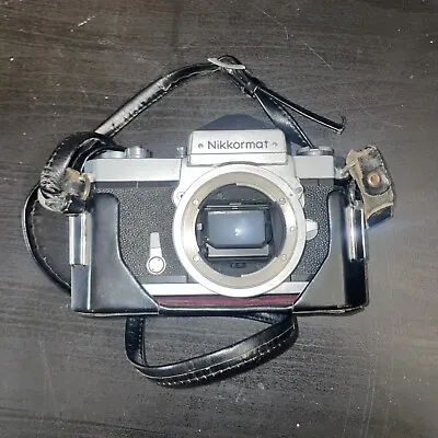 Nikon Nikkormat FT3 35mm Film SLR Camera Body Chrome #462 • $49.99