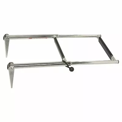 Stainless Steel 2 Step Ladder Marine Boat Telescoping Extension Upper Platform • $34.90