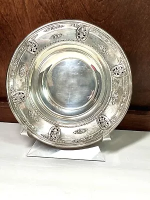 Wallace Sterling Silver Rose Point 6.5  Wide Candy Nut Dish 132g • $76