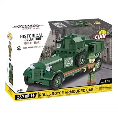 Cobi 2988 - Historical Collection - Great War - Rolls Royce Armoured Car • $50.50