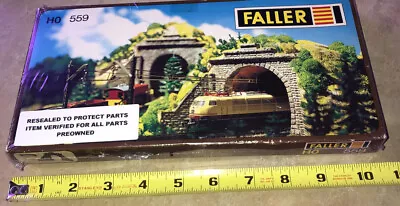 FALLER HO 120559 Tunnel Portal High Clearance For The Steam Era • $19