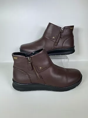 Padders Springs Boots Size UK 7 Brown Shoes Dual Fit System Women's • £24.99