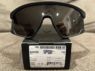 New Oakley BXTR OO9280-0139 Matte Black & Clear PRIZM Black Lens Sunglasses • $129.99