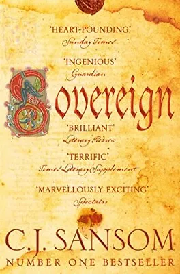 Sovereign (The Shardlake Series) By C. J. Sansom 1447285859 • £3.49