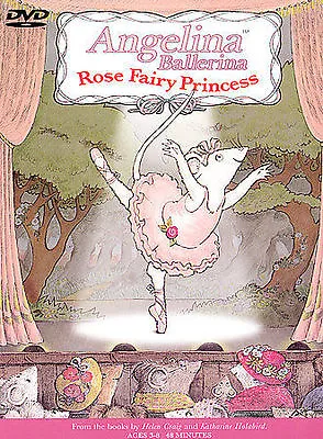 Angelina Ballerina - Rose Fairy Princess (DVD 2002) BRAND NEW • $1.99