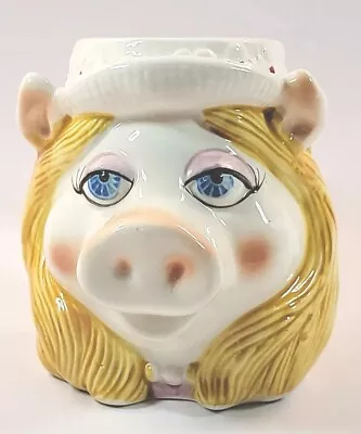 Miss Piggy Ceramic Coffee Mug Hand Painted 12oz Cup By Sigma The Tastesetter  • $8.90