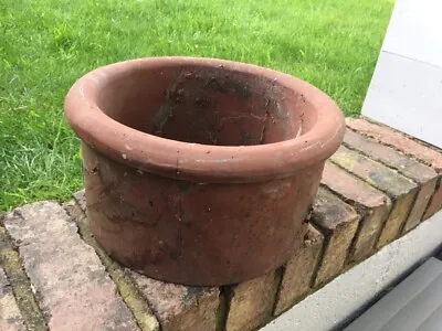 £12 • Buy Terracotta Chimney Pot Could Be Used As A Planter. 29cm Wide, 15cm High.