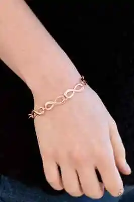 Paparazzi Bracelet - Give Me Time- Shiny Copper- Infinity Symbol • $2