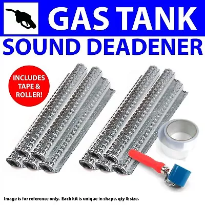 Heat & Sound Deadener VW Karmann Ghia Gas Tank Kit + Tape Roller 6030Cm2 • $42.95