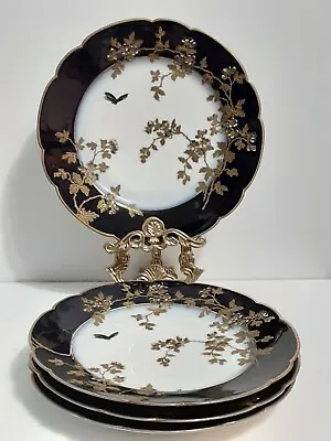 $219.99 • Buy 4 Antique Haviland Limoges Ch Field Ornately Hand Decorated 8.25   Plates