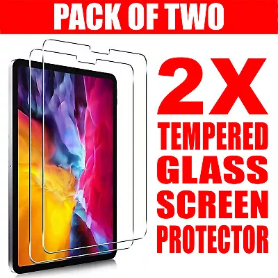 Tempered Glass Screen Protector For Apple IPad 10th 9th 8th 7th 6th Gen Air 5 4 • $12.90