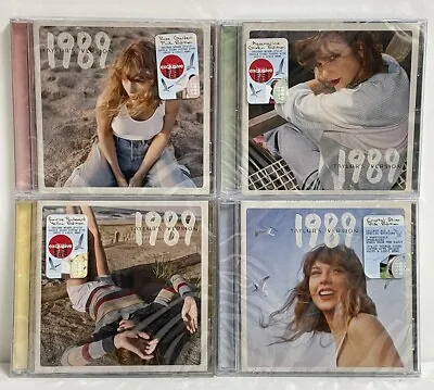 TAYLOR SWIFT - 1989 Taylor's Vers. 4 Deluxe CDs BRAND NEW Small Crack In Cases Z • $27.99