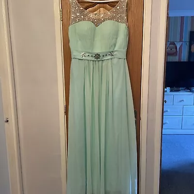 Mint Bridesmaid/ Prom/ Evening Dress • £24.99