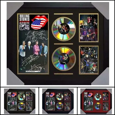 Rolling Stones Signed Framed Memorabilia Limited - 2CD - Multiple Variations • $105.60