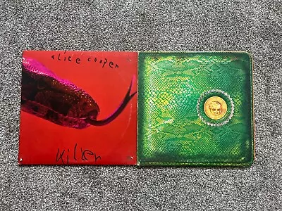 Lot Of 2 1970s Alice Cooper Vinyl Albums WB Records Killer Billion Dollar Babies • $6.50