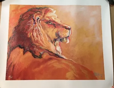 “The King” By Marcia Baldwin Signed Giclee On Canvas W/COA • $25
