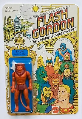 **Restoration** Vintage Mattel Flash Gordon 1979 Thun 3 3/4 Action Figure MOC • $59.95