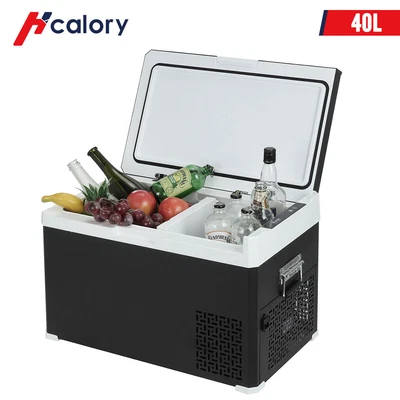 $276.99 • Buy Hcalory 40L Portable Fridge Freezer Cooler Camping Car Boat Caravan 12/24/240V 