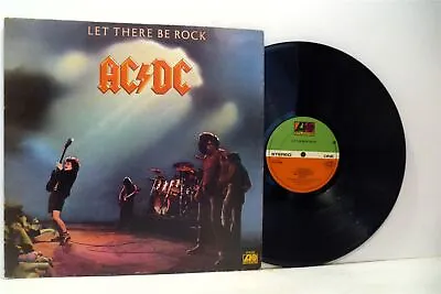 AC/DC Let There Be Rock LP EX/VG K 50366 Vinyl Album Uk 1977 Hard Rock • $124.40