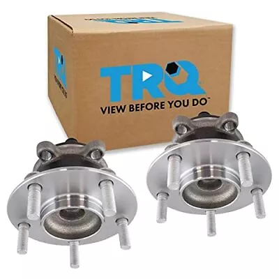 TRQ Rear Wheel Bearing & Hub Assembly LH RH Kit Pair Compatible With Mazda 3  • $117.76