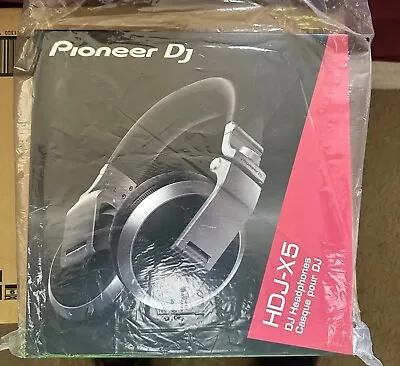 PIONEER DJ HDJ-X5 Matte Black Professional Over Ear DJ Headphones Heavy Duty • $105