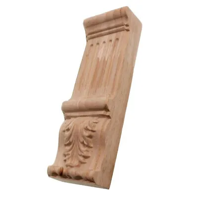 $101.99 • Buy Vintage Wood Carved Decal Corner Applique Decorate Frame Fireplace Figurines