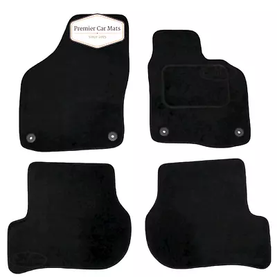 VW Golf MK6 2008-2012 Fully Tailored Carpets Mats Black • $16.02